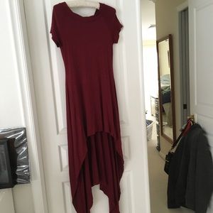Burgundy Dress